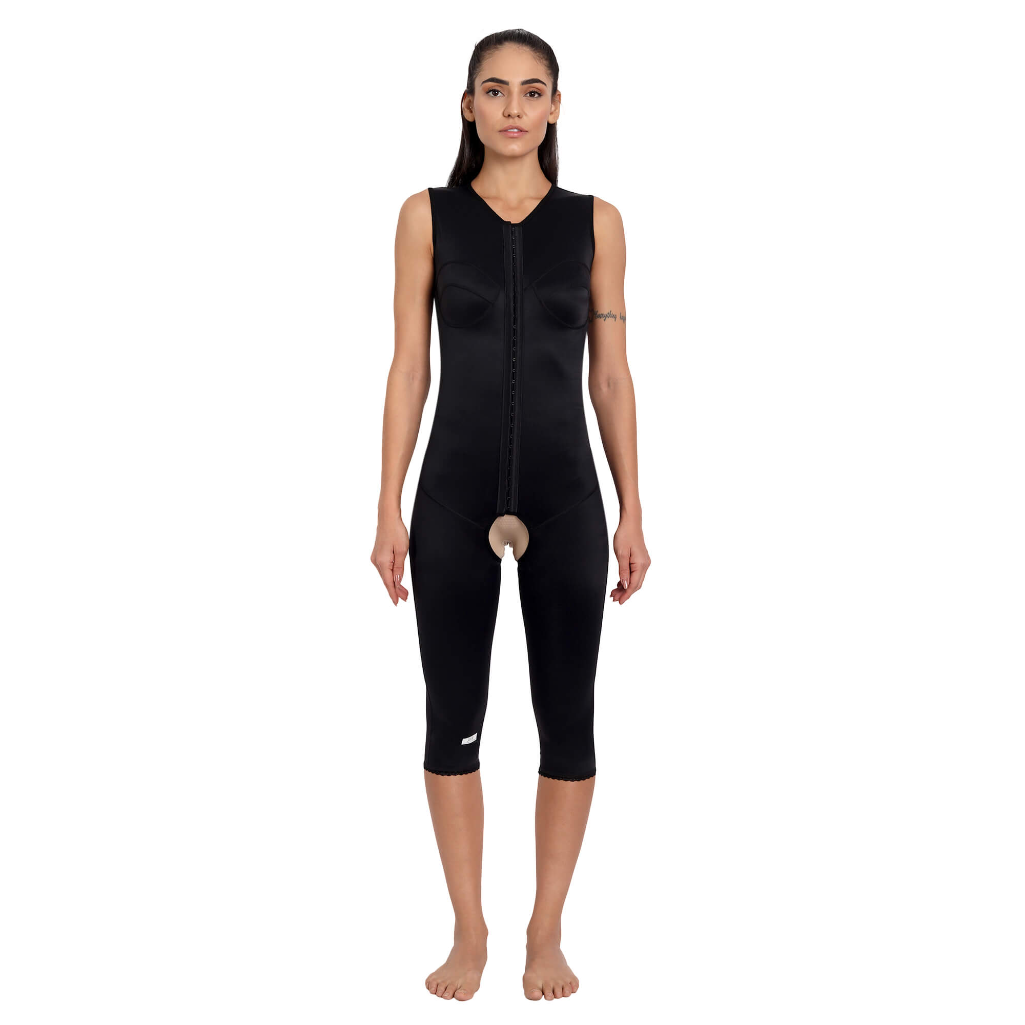 Below The Knee Sleeveless Bodysuit