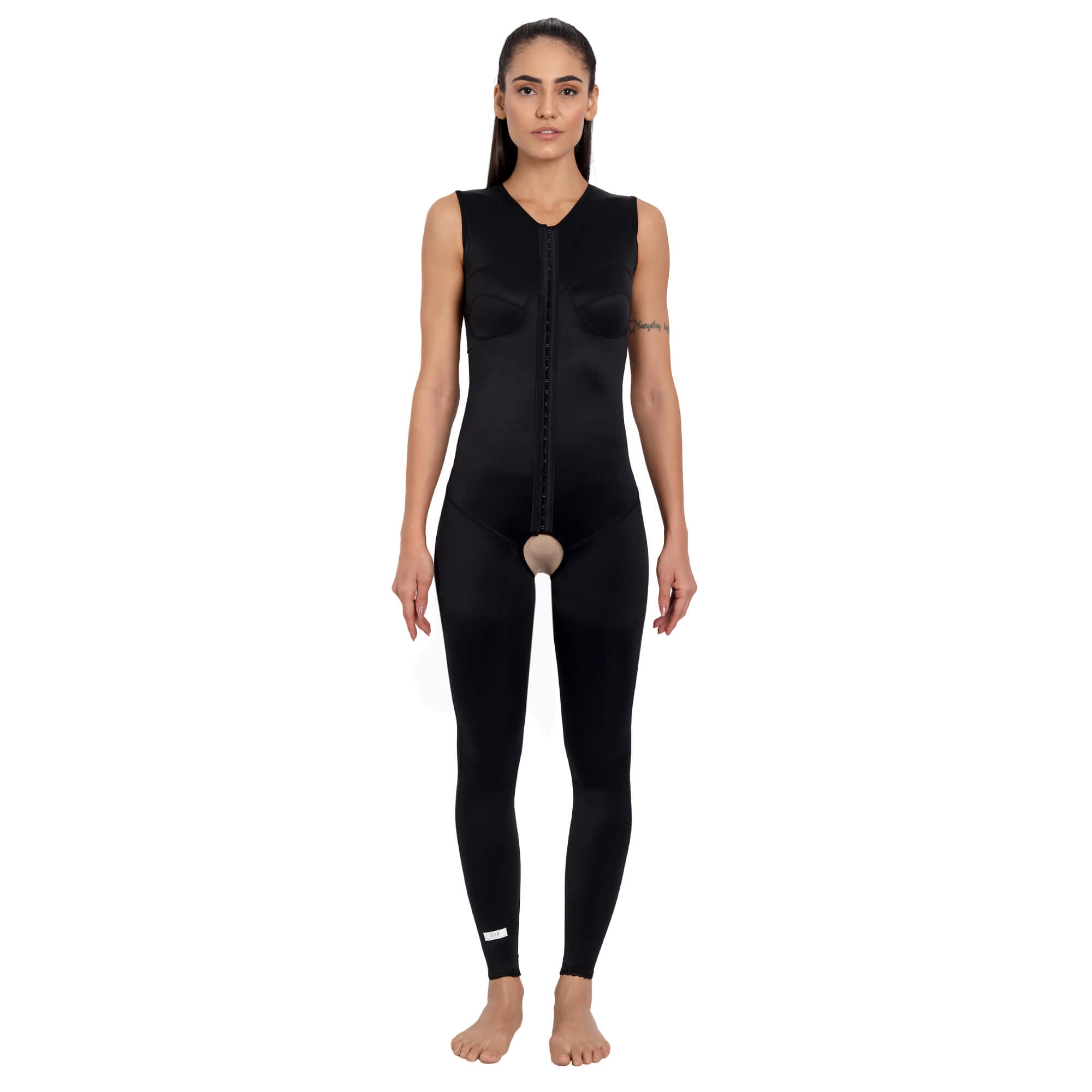 Ankle Length Sleeveless Body Suit